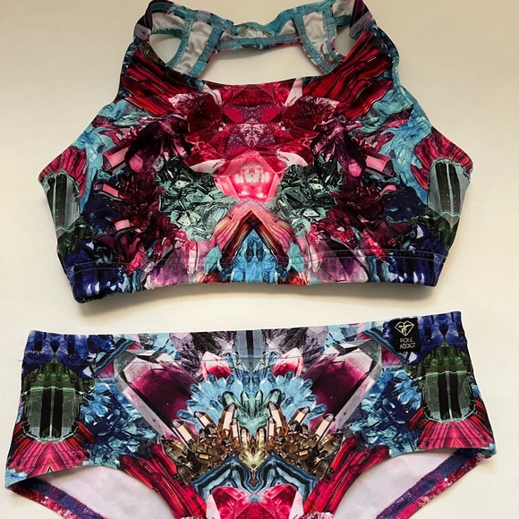 Pole addict bra top-crystallized - Picture 3 of 4